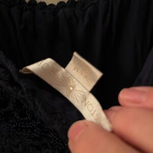 Beautiful knit, navy blue dress